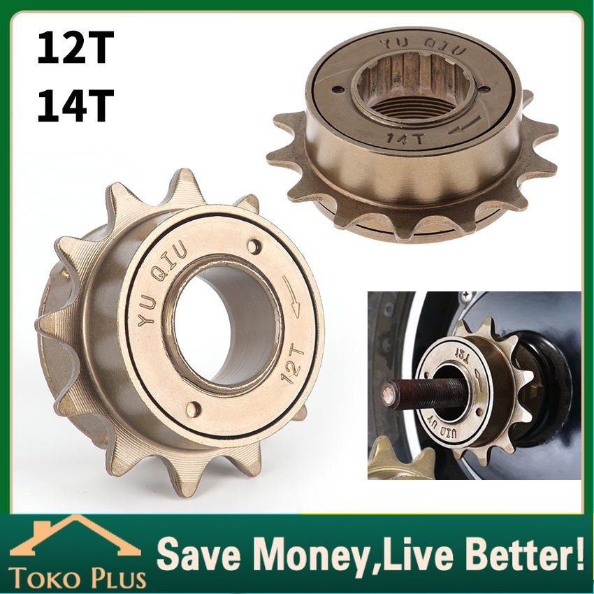 VIVE Freewheel 12T 14T Freewheel Gir Gear Sprocket Sepeda Single Speed Gear Gir Sepeda Belakang BMX