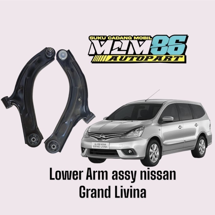 Lower arm assy nissan grand livina livina