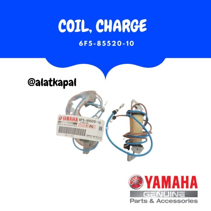 COIL CHARGE KOIL CAS 6F5-85520-10 UNTUK MESIN TEMPEL YAMAHA 40PK