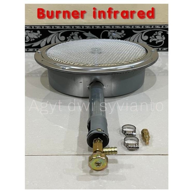 Burner Infrared Kompor Stove keramik Ceramic Infrared Gas LPG Burner Bulat 31cm