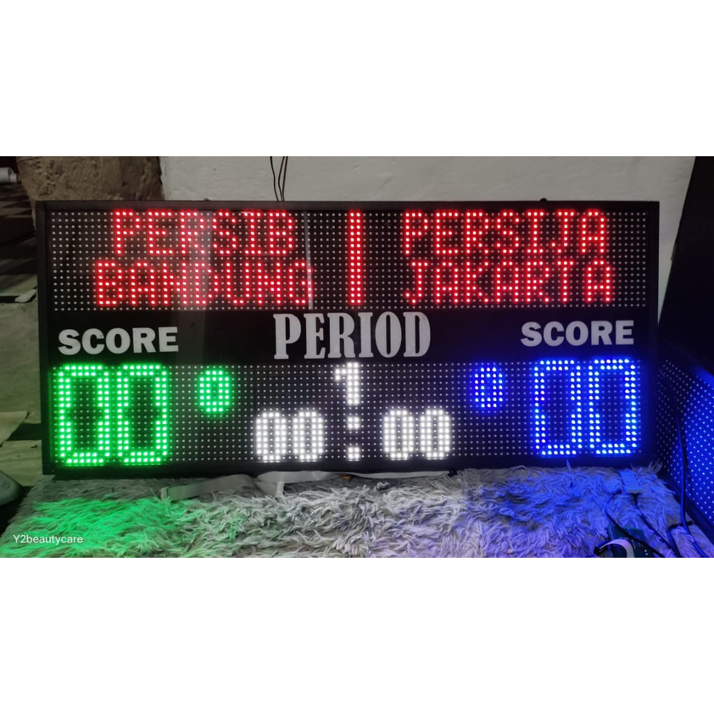 VIVE Papan Skor Digital Futsal Mini Soccer Score Board