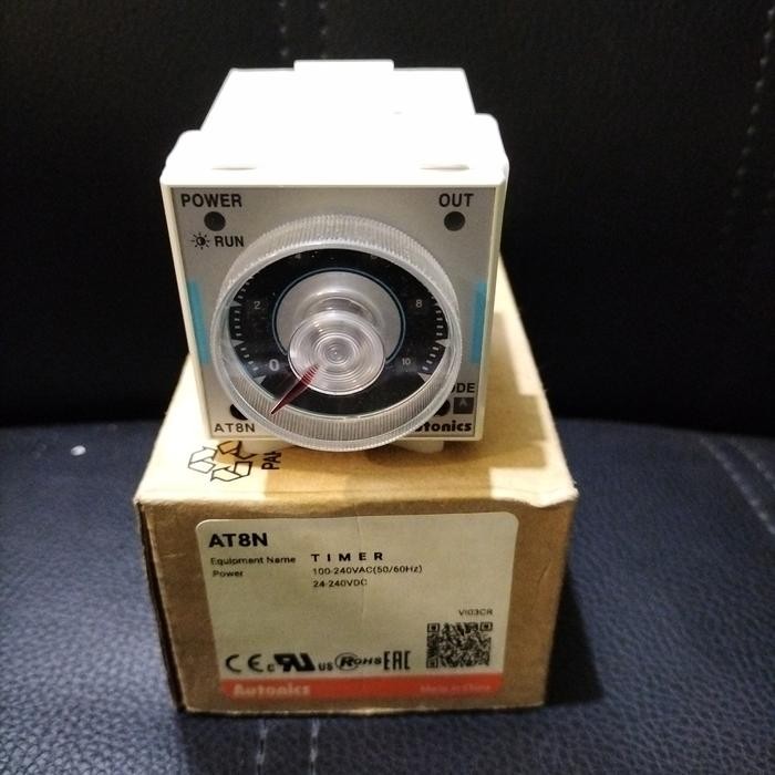 Timer Autonics At8N 100-240Vac/24-240Vdc