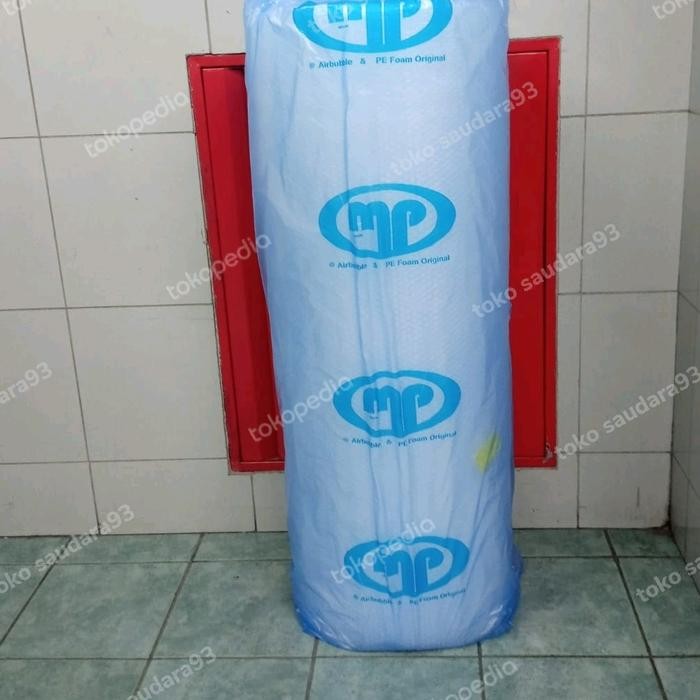 

Aman - Bubble Wrap 125Cmx50M Muliapack Bungkus Biru / Khusus Grab Dan Gosend