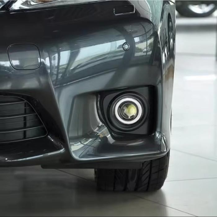 Laris Lampu Led Senja Kabut Foglamp Angel Eyes 89Mm Mobil Yaris