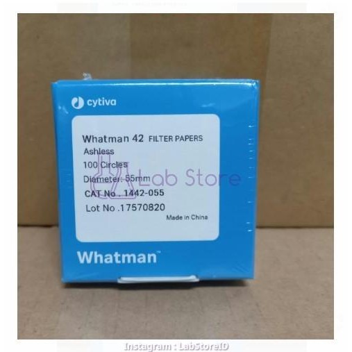 Filter Paper Kertas Saring No 42 Grade 42 Circles Whatman 1442-055
