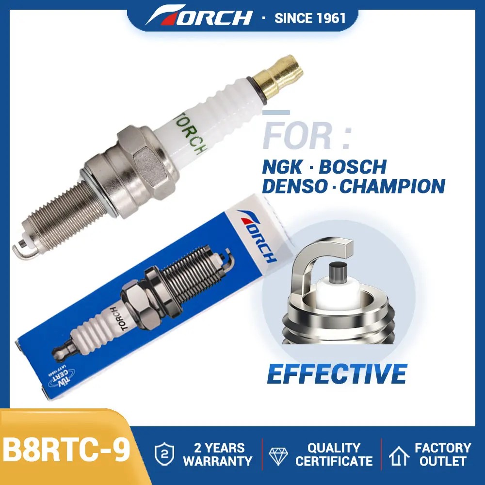 1PC Effective Candle TORCH B8RTC-9 Replace for Champion P-RG6HCC CPR8EA-9 CPR8EA9 CPR8EB-9 CPR8EB9 M