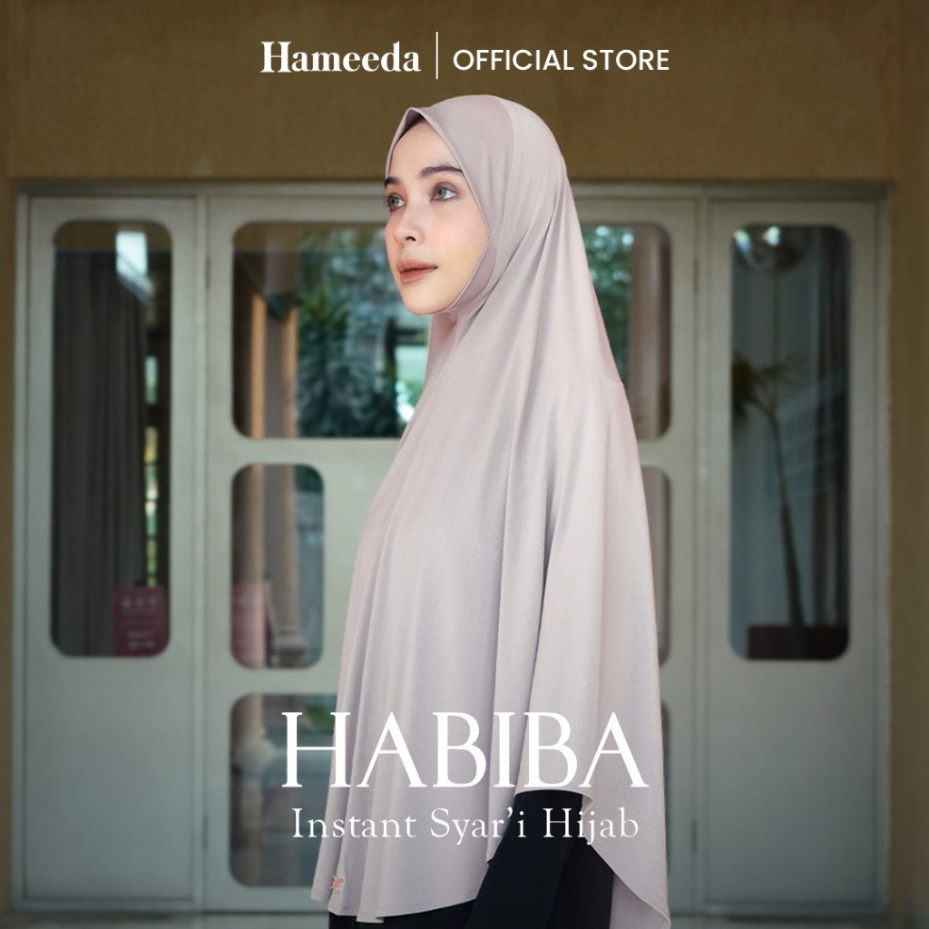 Hameeda - Habiba Instant Syar'i Hijab Premium Jersey JD7