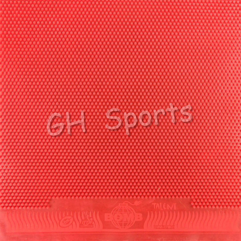 Bomb Talent Long Pips-Out Table Tennis (Ping Pong) Rubber Without Sponge Topsheet Ox