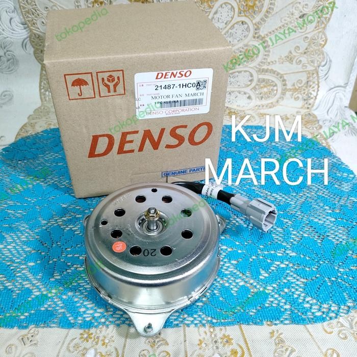 Motor Fan Assy Nissan March Denso Original