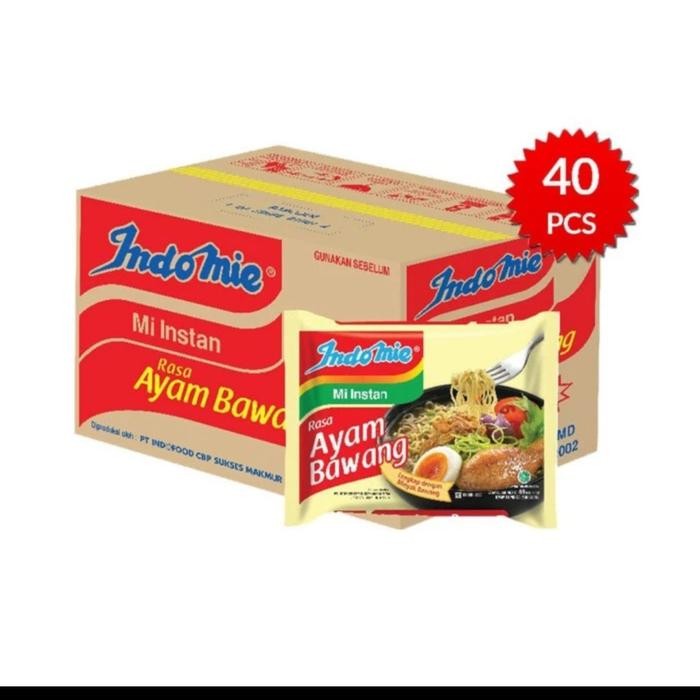 

Ready JT indomie ayam bawang 1 dus 40pcs