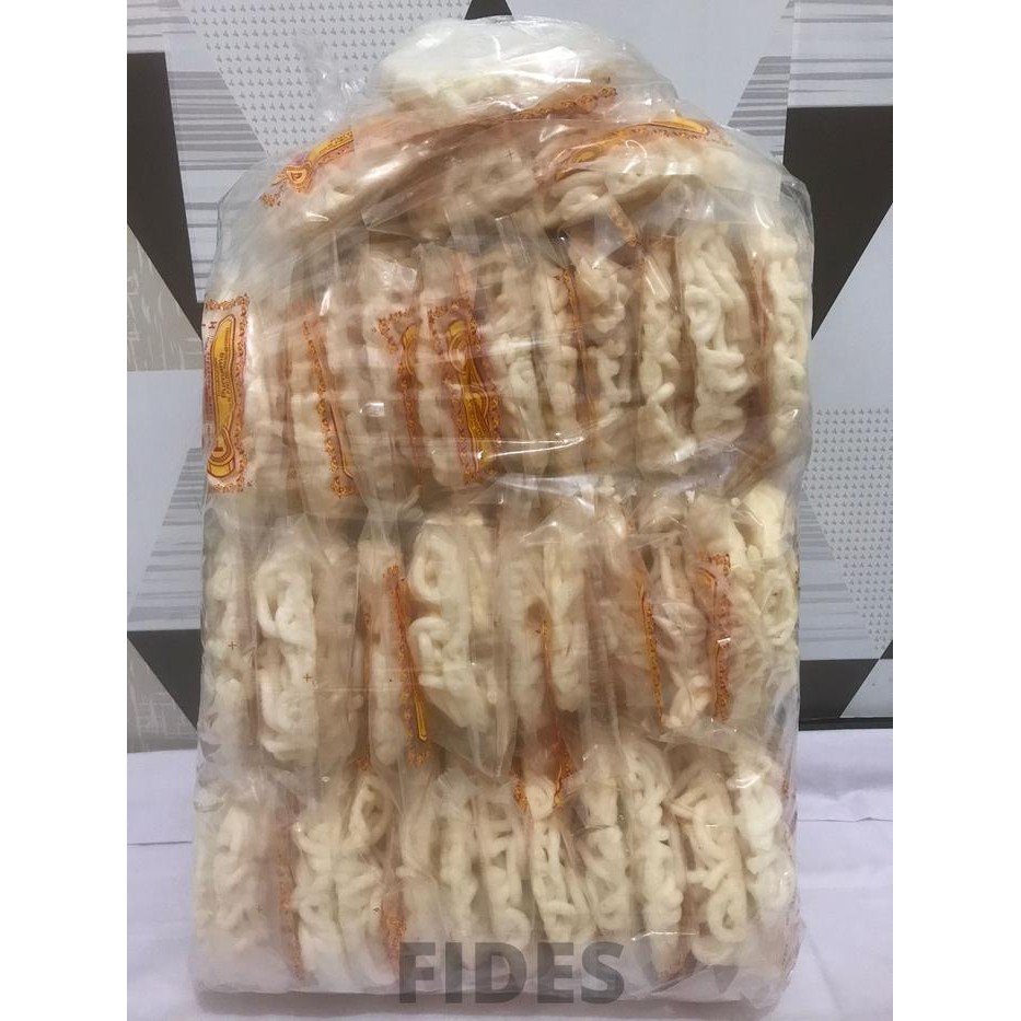 

SALE !!! KERUPUK KERITING BANGKA IKAN TENGGIRI MERK PURNAMA - ISI 40 PCS/ 1 BAL READYY