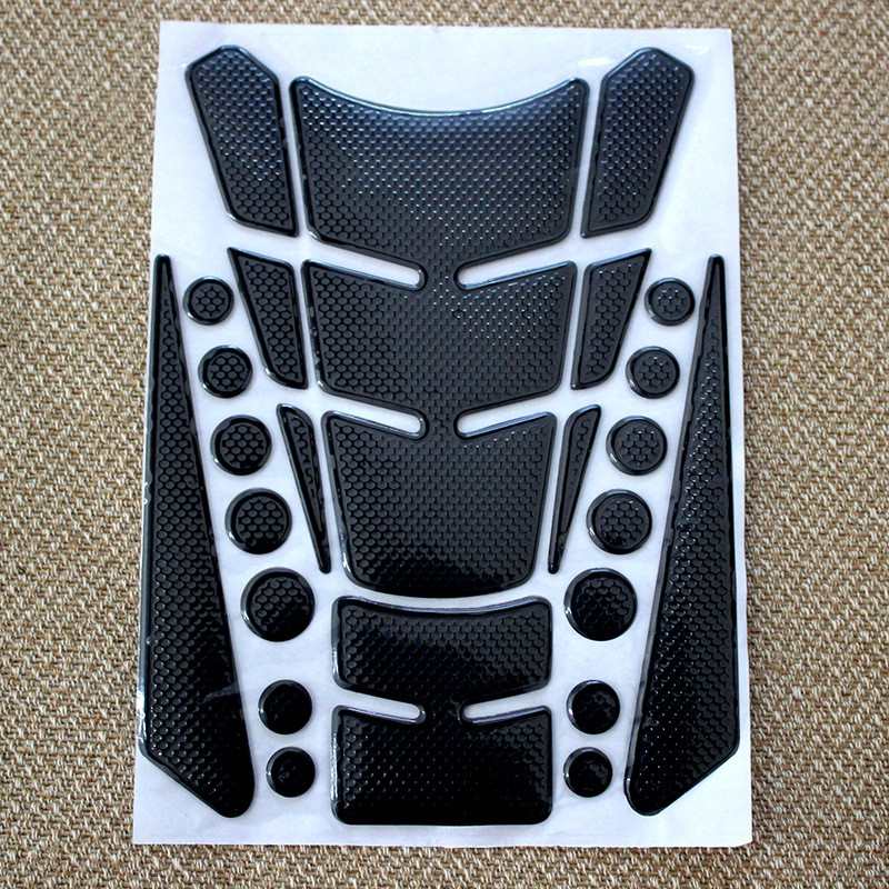 Stiker Bantalan Tangki Bensin Bahan Bakar Minyak 3D Suku Cadang Aksesori Motor untuk Honda CB650F CB