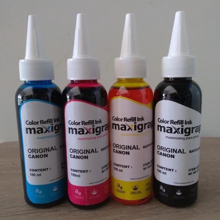 

TINTA CANON MAXIGRAPH - TINTA REFILL CANON MAXIGRAPH ORIGINAL / BOTOL