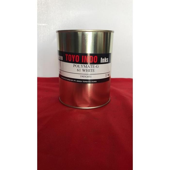 

TINTA SABLON TOYO INDO POLYMATE-G 61 WHITE (PUTIH)