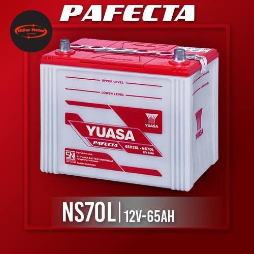 Aki Basah Yuasa Pafecta Ns70L 12V 65Ah 65D26L Innova Diesel Hilux