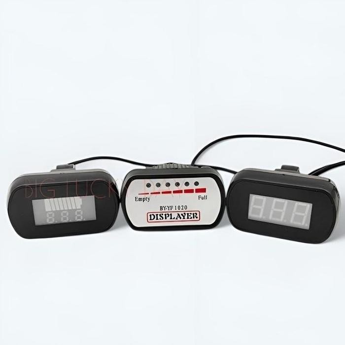 Indikator Voltmeter Baterai Sepeda Listrik Universal 12V-72V Motor Listrik Scooter Listrik Indicator