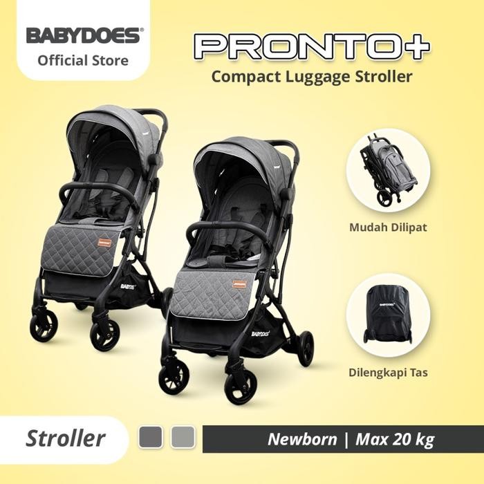 Babydoes Stroller Pronto + / Stroller Bayi Kursi Roda