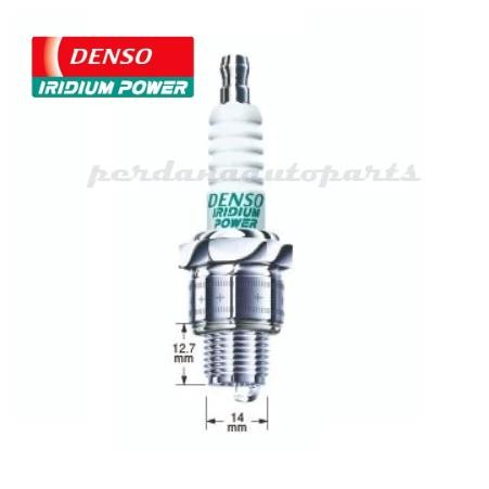Busi Iridium Vespa 2Tak Asli Original DENSO Iridium Power