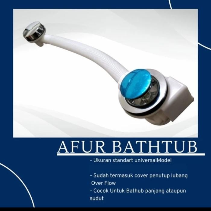 Afur bathtub plastik model putar