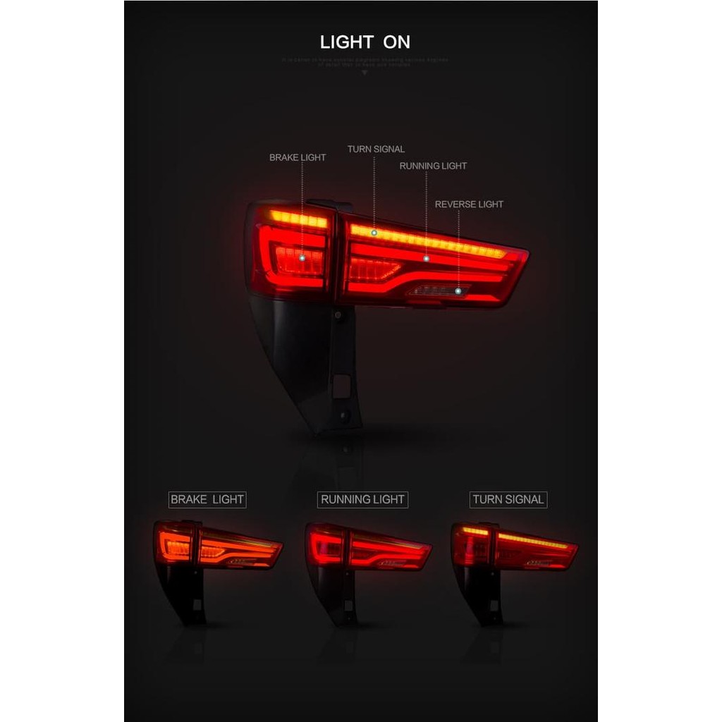 STOPLAMP TOYOTA INNOVA REBORN 2016 - LED BAR YZ
