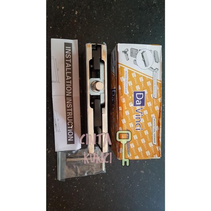 Patch Fitting Davinci PT 30 PSS Kilap Mirror Jepitan Pintu Kaca