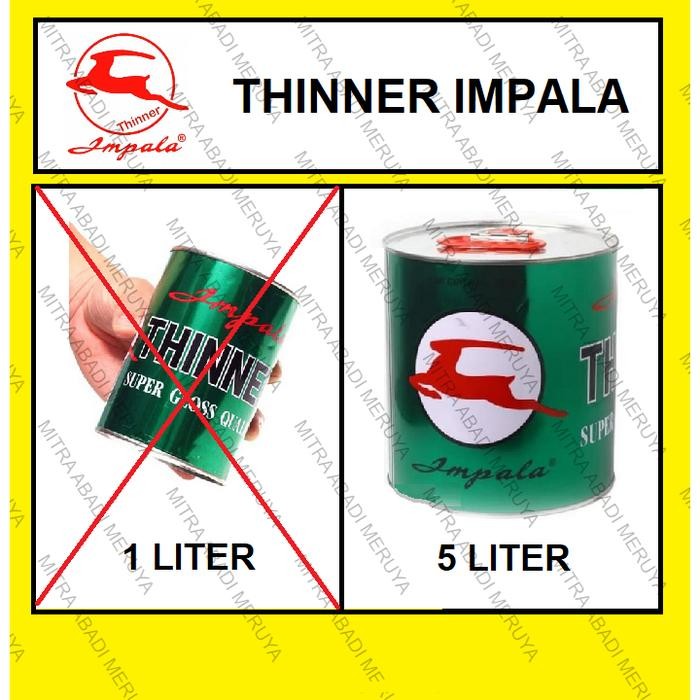 Thinner IMPALA 5 Liter Kaleng