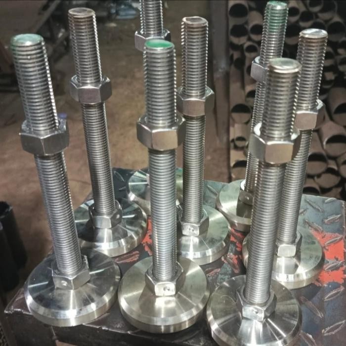 kaki meja adjuster m20x100mm heavy duty