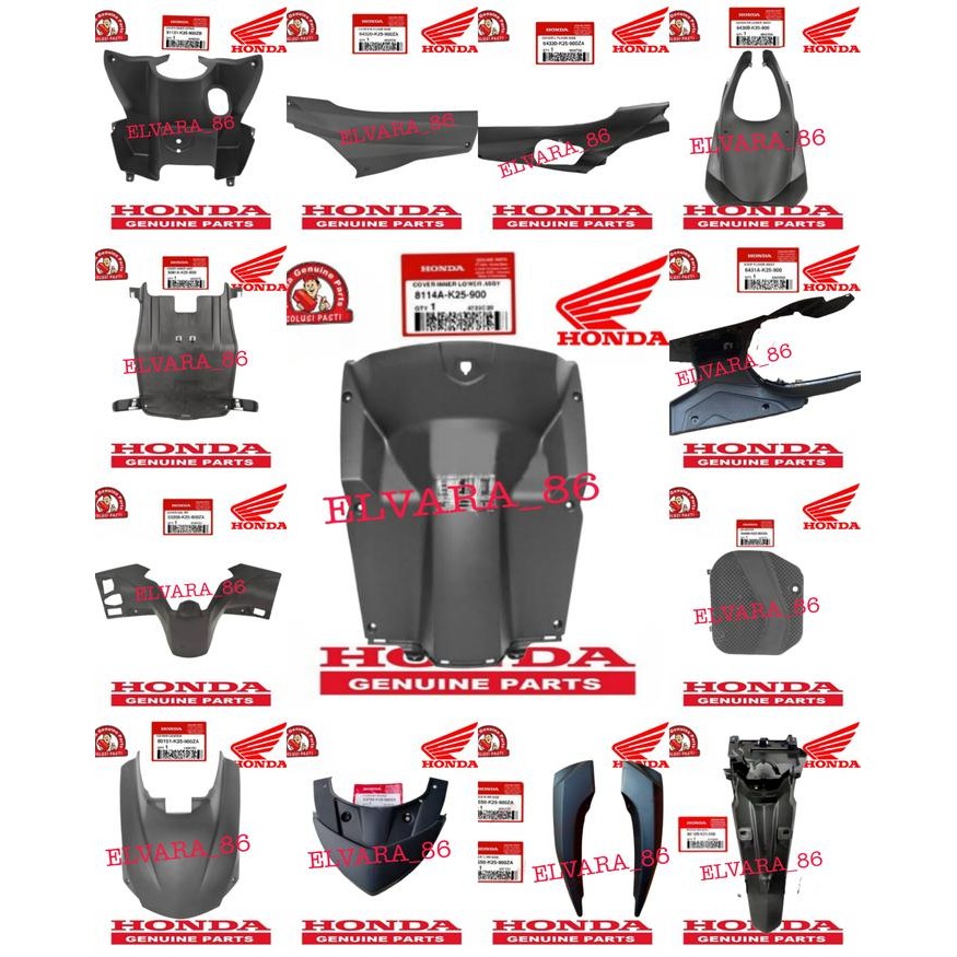 Cover body kasar Varian Honda Beat Fi 2012-2014 stater kasar Original AHM