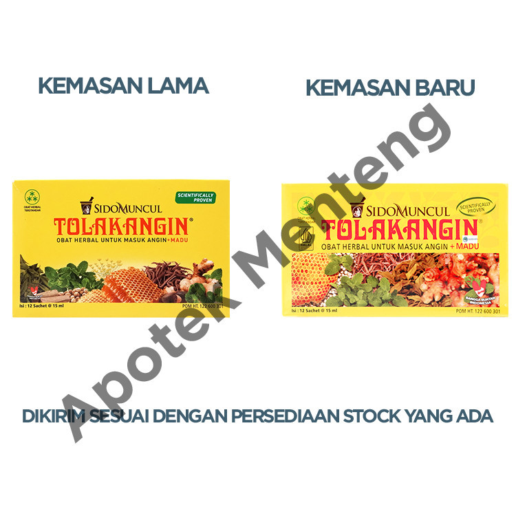 PROMO Tolak Angin Cair - Dus isi 12 sachet