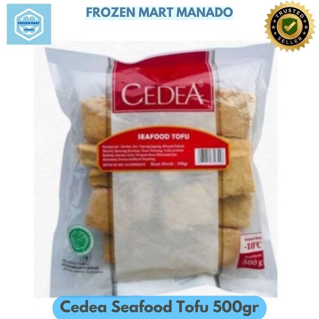 

Cedea Tahu Baso Seafood Tofu 500gr - Frozen Food Tomohon