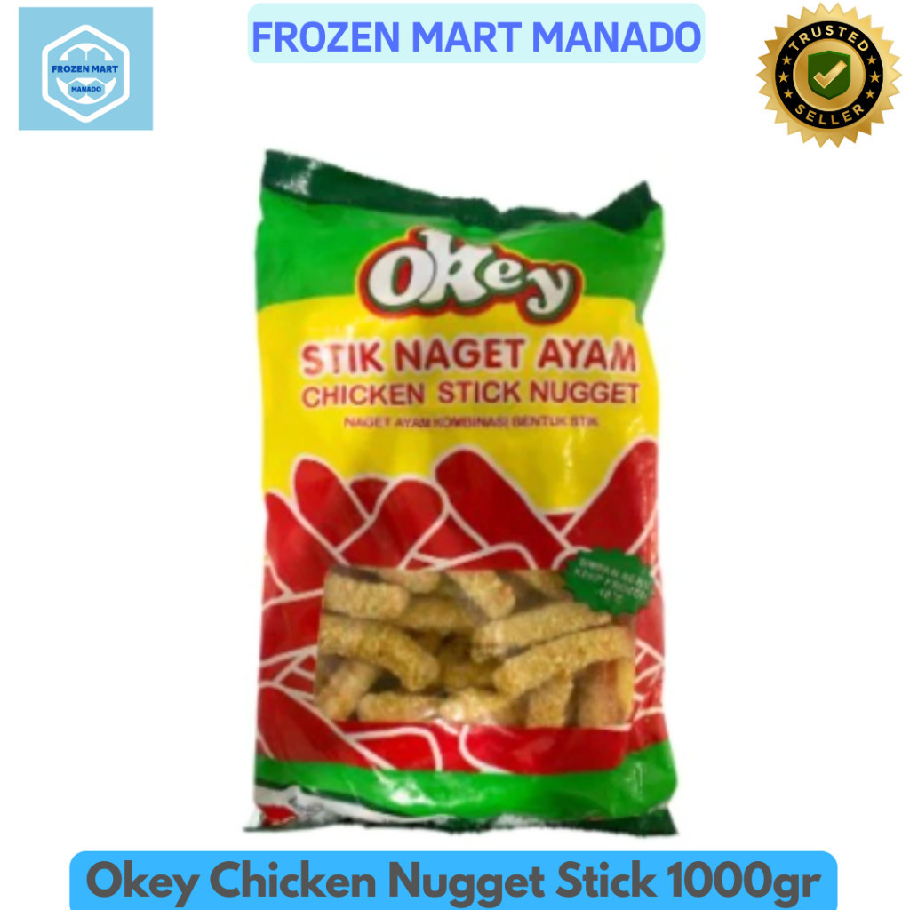 

Okey Chicken Nugget Stick 1000gr - Frozen Food Tomohon