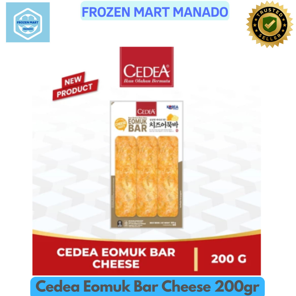 

Cedea Eomuk Bar Cheese 200gr - Frozen Mart Manado (Frozen Food Manado)