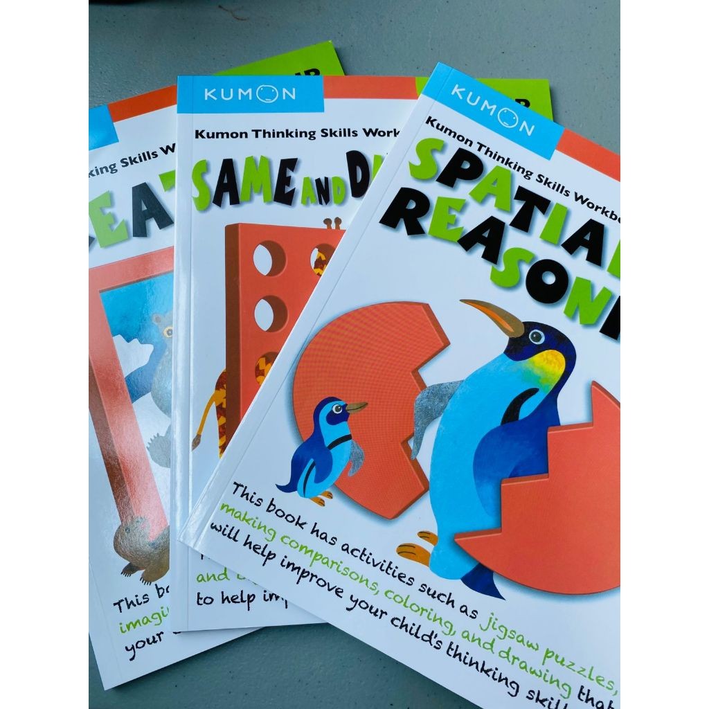 (K AND UP) KUMON THINKING SKILLS WORKBOOKS