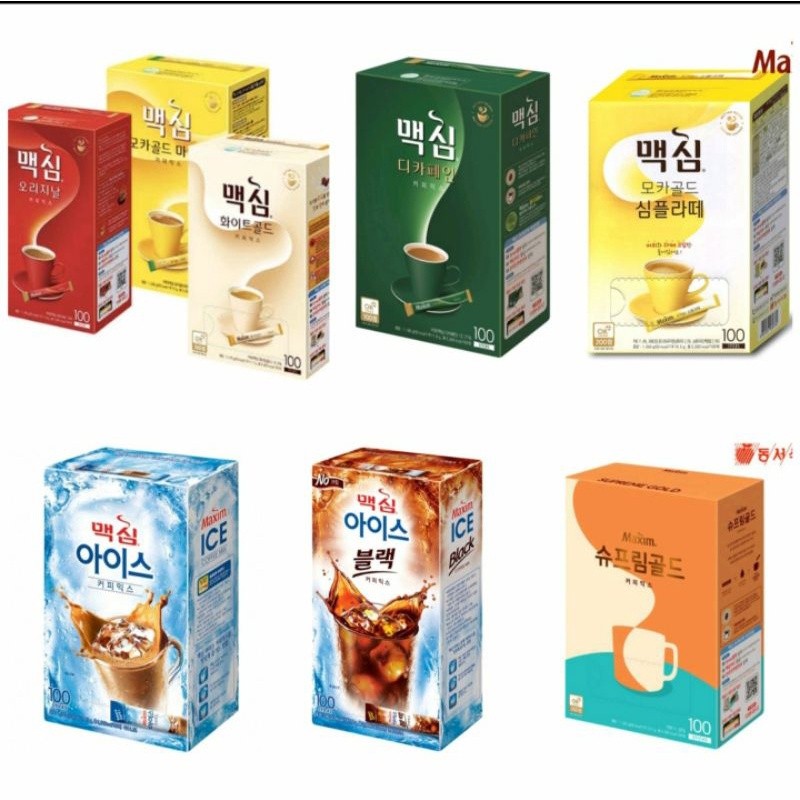 

PROMO [20 Sachet] MOCHA GOLD//WHITE GOLD/ GOLD/DECAFEIN/SIMPLY E/COFFEE KOREA