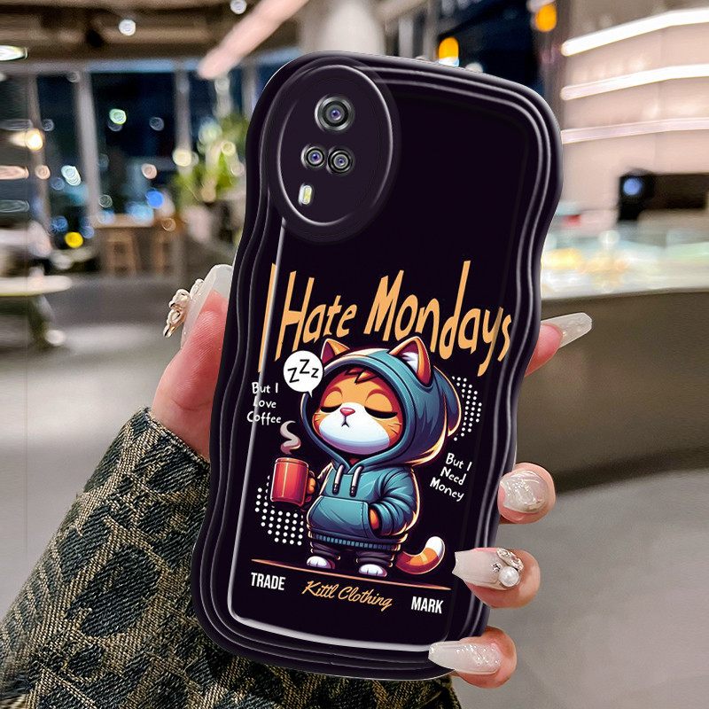 Casing Hp Untuk VIVO Y51 2021 Y31 2021 Y51A 2021 Y53 Y53s Y33 Case Casing HP gelombang Kesing Siliko