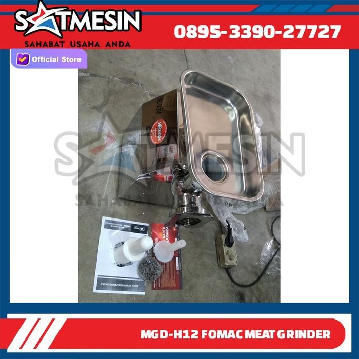 Meat Grinder MGD-H12 FOMAC , Mesin Giling Daging , Penggilingan Daging