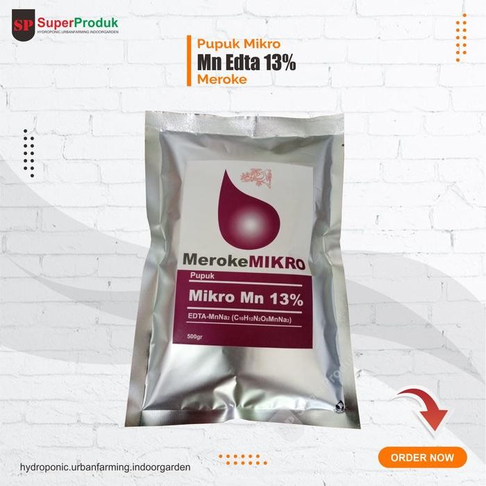 Mn Edta 13% Meroke Manganese Chelate 13% 500gr