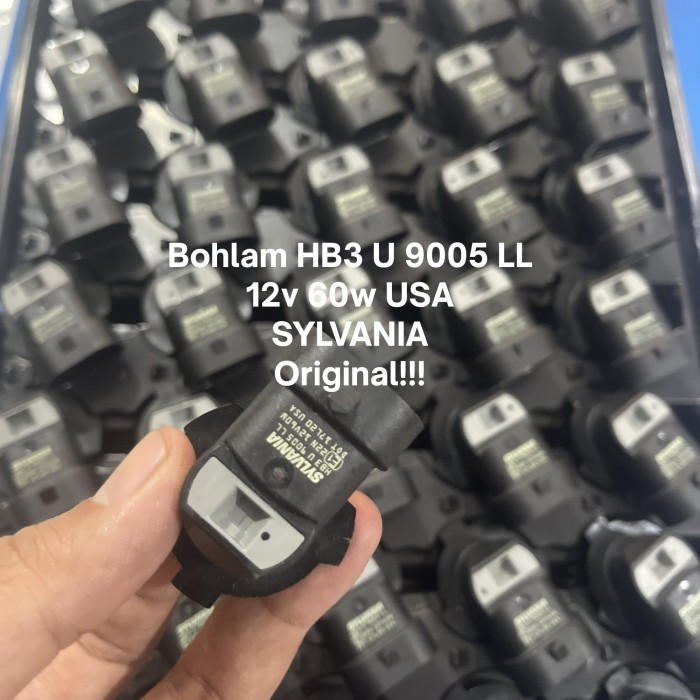 Bohlam HB3 U 9005 LL 12v 60w USA SYLVANIA Original