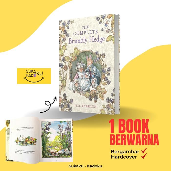 The Complete Brambly Hedge Book (Hardcover) Buku Cerita Anak Import