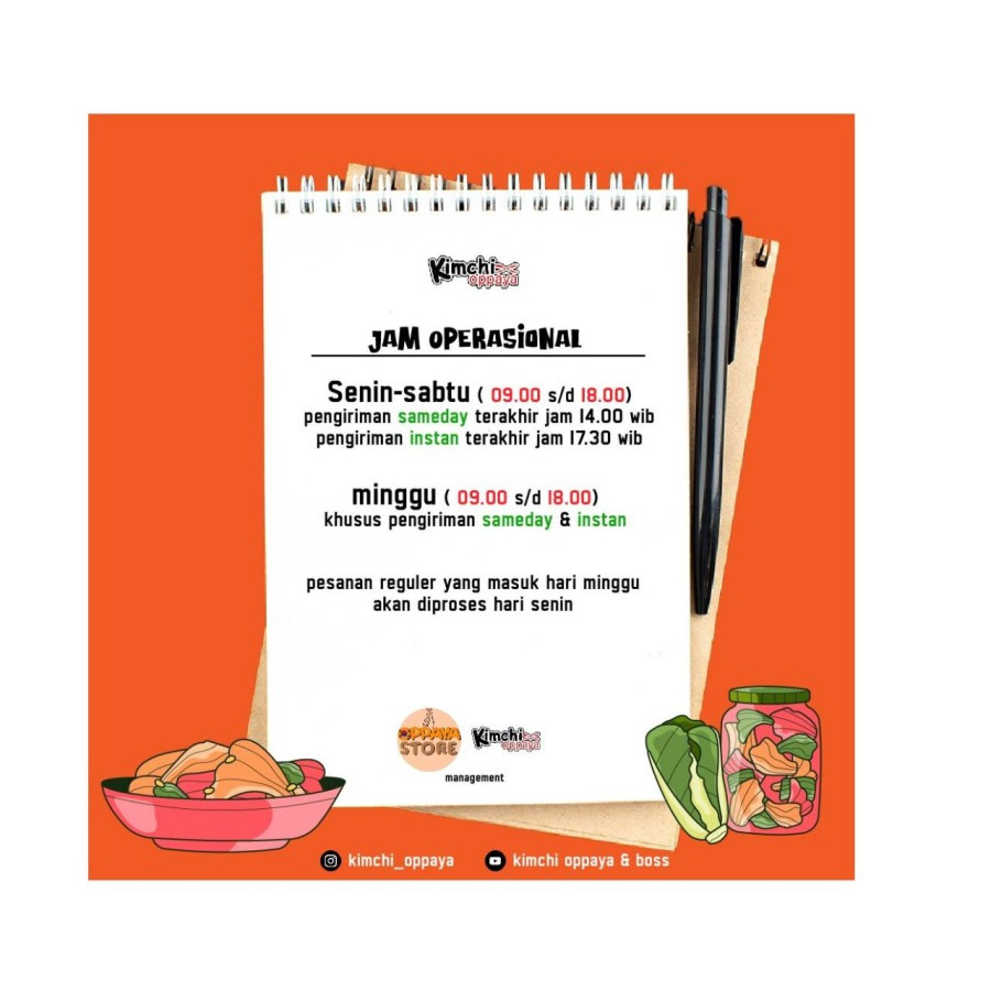 

Terlaris! Kimchi Daun Ba Korea Gram Pa Kimchi Halal Authentic Korea