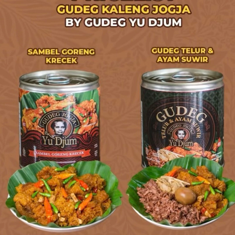 

Lovely Back - Gudeg Yu Djum Kaleng 300 Gram