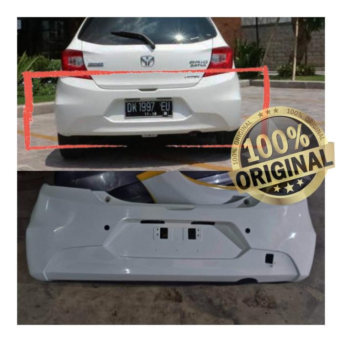 bumper bemper belakang Honda Brio 2019 2020 original