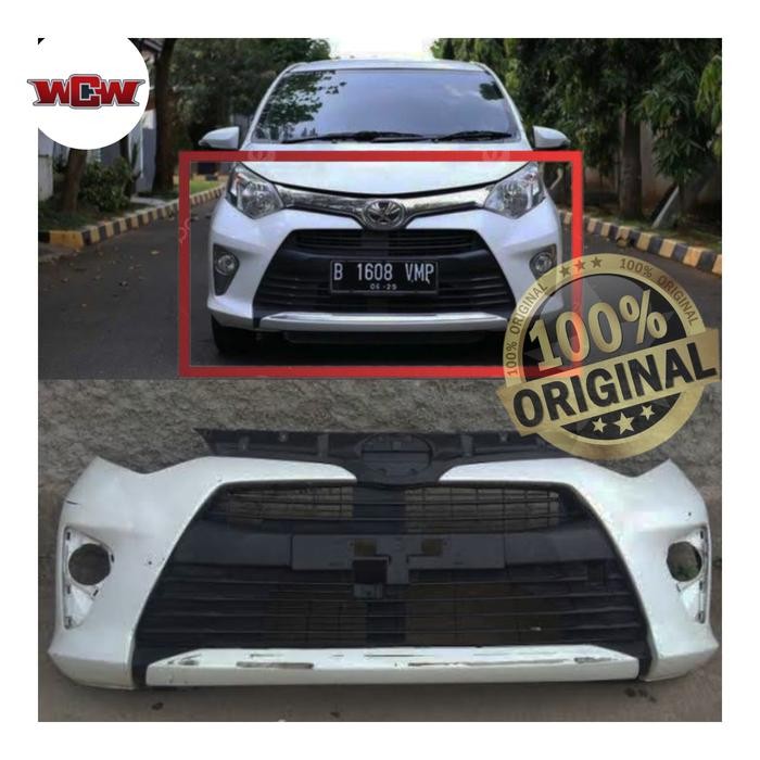bumper bemper depan  calya 2016 2017 original