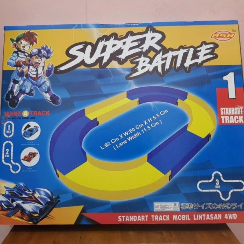 Mainan Track tamiya 1Jalur - Mainan Jalanan Mobil Tamiya 1 jalur