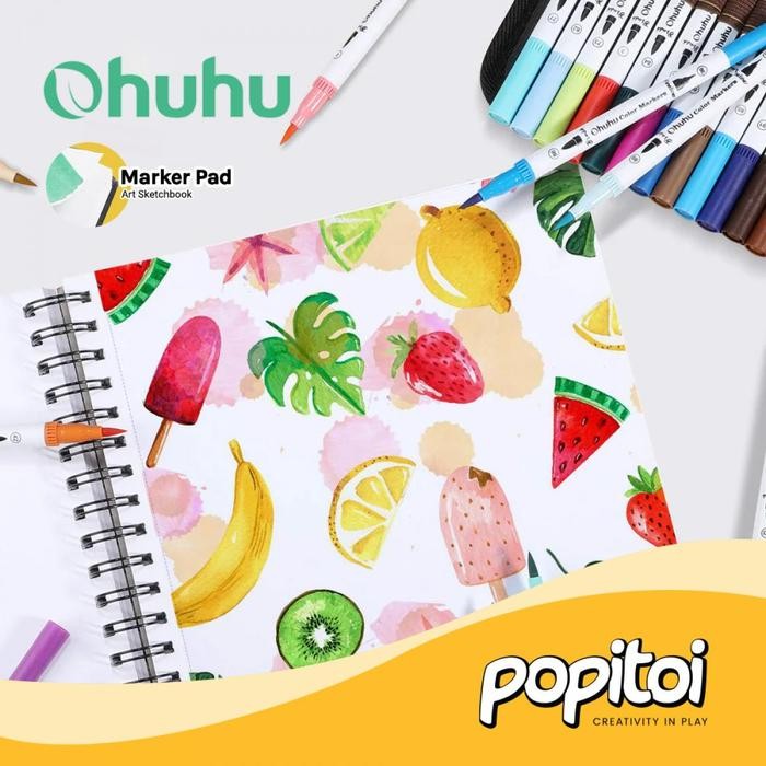 

Ohuhu Marker Pads Art Sketchbook Buku Gambar Notebook Sketsa
