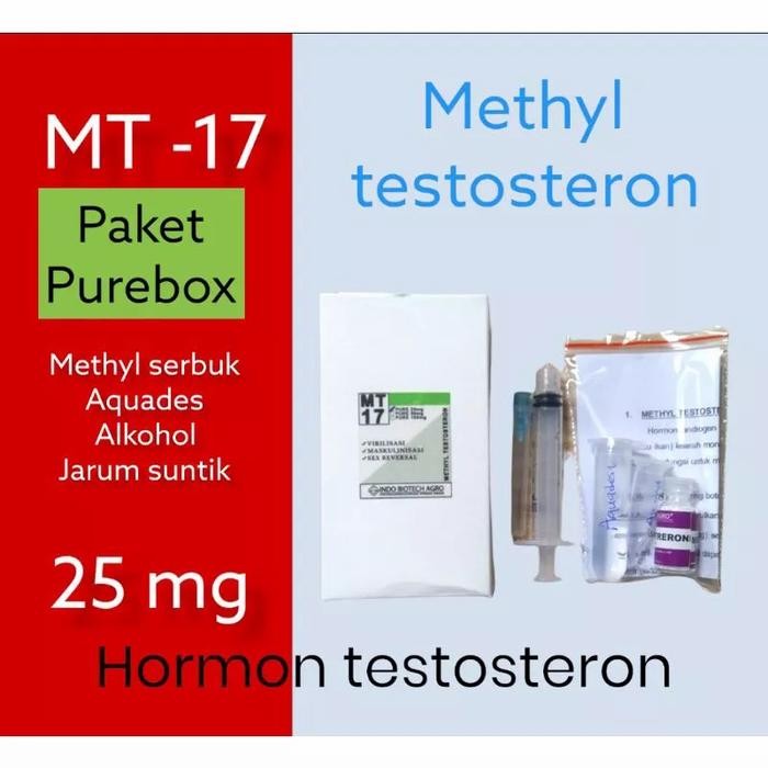 hormon testosteron ikan/methyl testosteron/hormon jantanisasi ikan