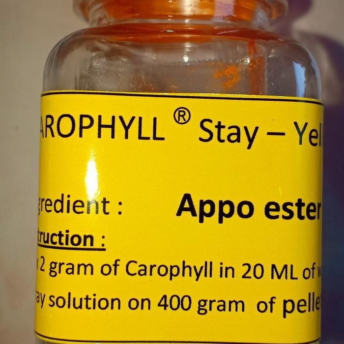 CAROPHYLL YELLOW ( APPO ESTER ) 5 GR
