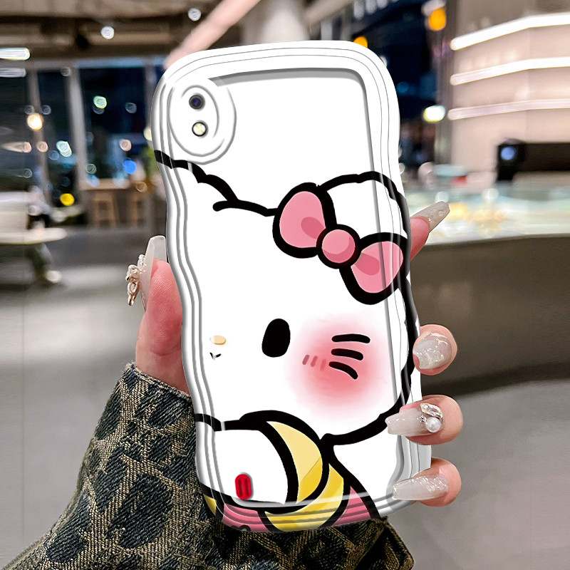 Casing Hp Untuk Samsung Galaxy A10 M10 A10s M01s Case Casing HP kartun imut Softcase gelombang baru 