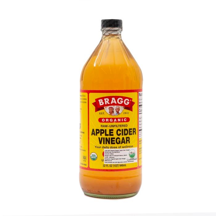 

Tjia Wu - Bragg Organic Raw Unfiltered Apple Cider Vinegar 946 Ml Cuka Apel Organic