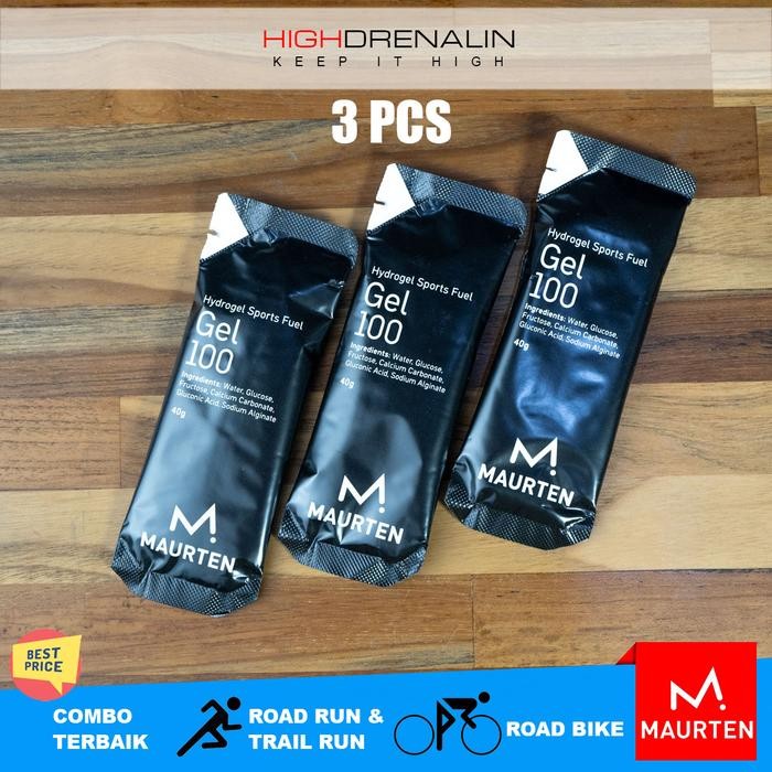 

Tjia Wu - 3 Pcs Maurten Gel 100 Non Caf - Nutrisi Endurance Lari Dan Sepeda